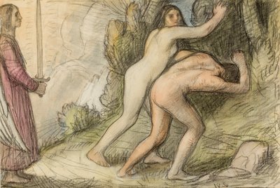 De Uitdrijving, 1901 door William Strang